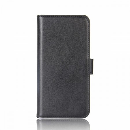 Lommebok deksel ekte Lær for Samsung Galaxy S20 svart