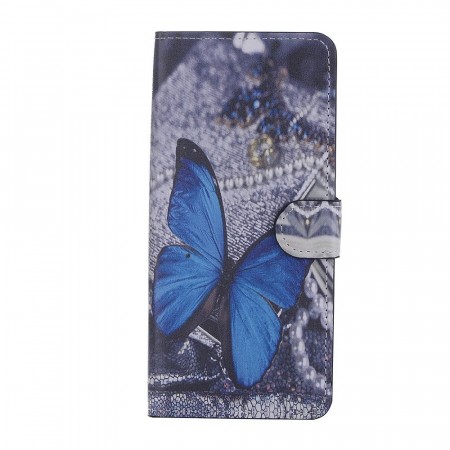 Deksel for Samsung Galaxy Note 8 - Blue Butterfly
