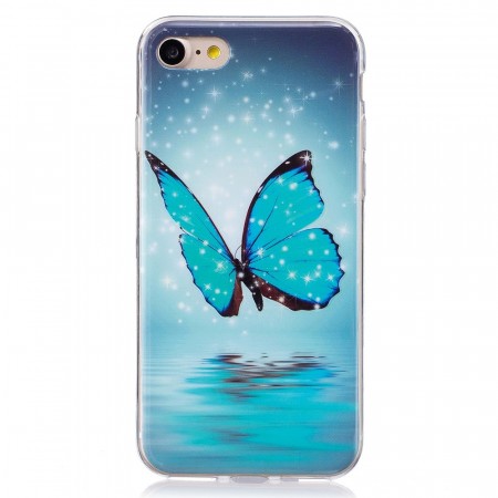 TPU Deksel iPhone 7/8/SE (2020) - Butterfly