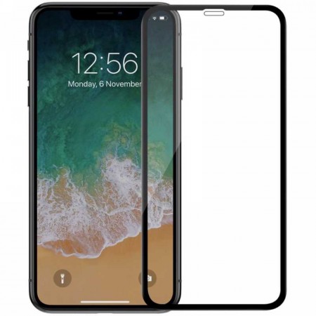 Nillkin XD CP + MAX herdet glass skjermbeskytter heldekkende iPhone XR svart