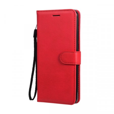Lommebok deksel for Motorola Moto G8 Power Lite rød
