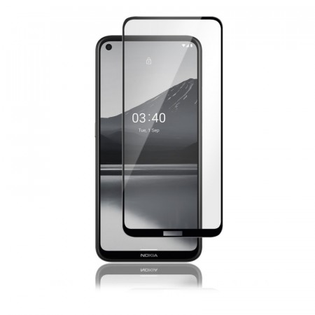 Panzer Full-fit Premium skjermbeskyttelse Nokia 5.4/3.4 svart kant