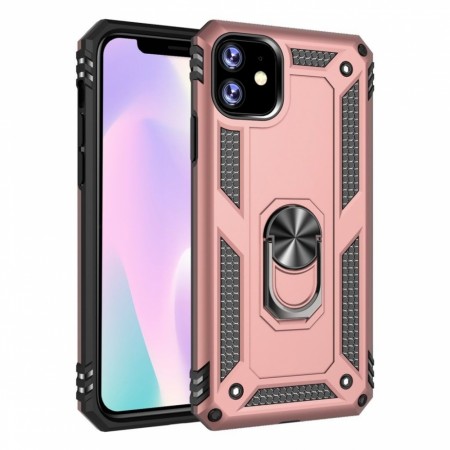 iPhone 11 Pro Ring Armor - Rosa