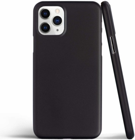 iPhone 11 Pro Max Ultratynt Deksel - Grå/Gjennomsiktig
