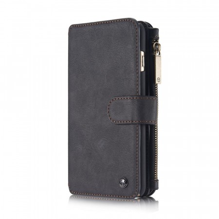 CaseMe 2-i-1 Lommebok deksel iPhone 6 Plus / 6S Plus svart