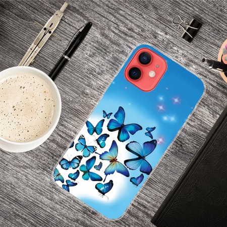 Fashion TPU Deksel for iPhone 13 Mini - Butterfly