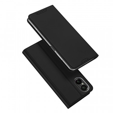 Dux Ducis Skin Pro Series Flip deksel Sony Xperia 5 V svart