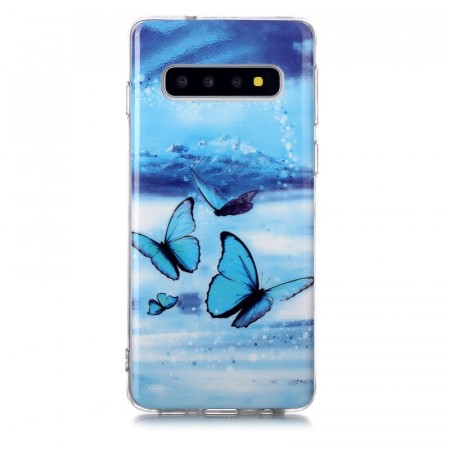TPU Deksel Samsung Galaxy S10+ Plus - Butterfly