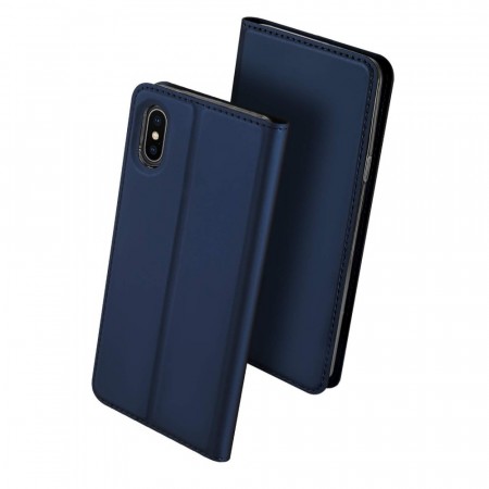 Dux Ducis Skin Pro Series Flip deksel iPhone X/XS - Mørk Blå