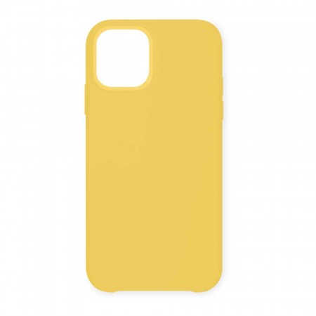 KEY silikondeksel iPhone 12 Mini Misty Yellow