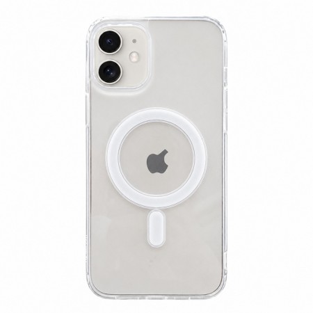 Tech-Flex TPU Deksel for iPhone 12/12 Pro MagSafe Gjennomsiktig