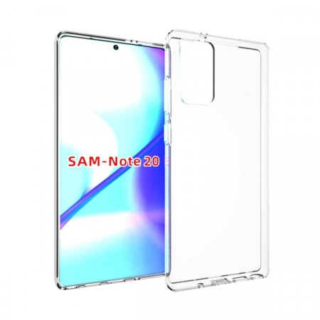 Tech-Flex TPU Deksel for Samsung Galaxy Note 20 Gjennomsiktig