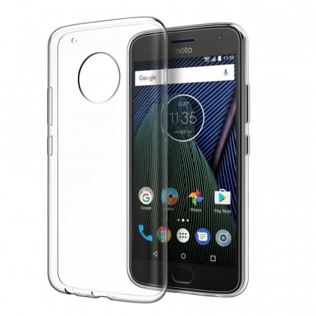 Lux TPU Deksel for Motorola Moto G6 Plus Gjennomsiktig