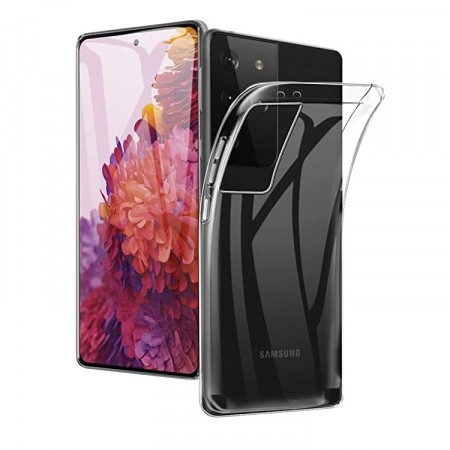 Lux TPU Deksel for Samsung Galaxy S21 Ultra Gjennomsiktig