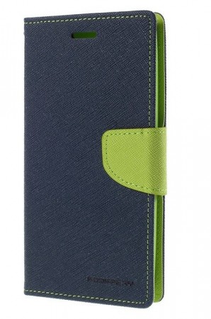 Mercury Goospery Lommebok-deksel for Xperia Z5 Premium mørk blå/grønn