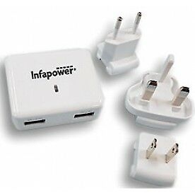 Infapower Reiselader EU/USA/UK