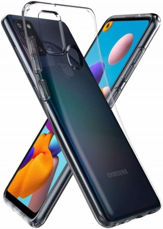 Lux TPU Deksel for Samsung Galaxy A21s Gjennomsiktig