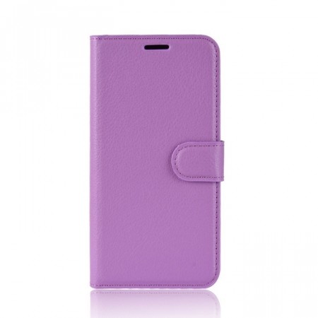 Lommebok deksel for Galaxy J7 lilla (2017)