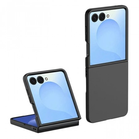 Tech-Flex PC Deksel Skin Feel til Samsung Galaxy Z Flip 7 5G svart