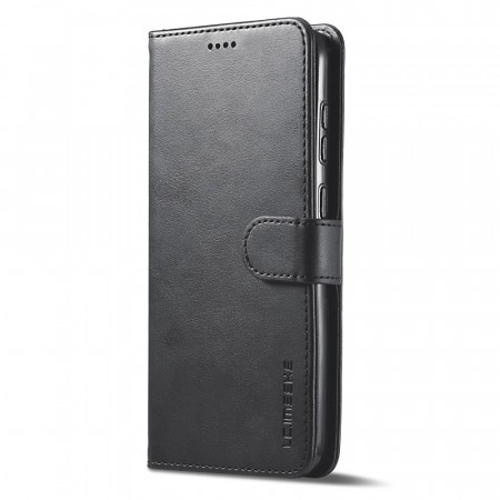 LC.IMEEKE Lommebok deksel for Samsung Galaxy S23+ plus 5G svart