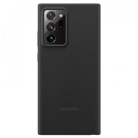 Samsung Galaxy Note 20 Ultra Silikondeksel - Svart