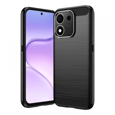 Tech-Flex Deksel karbonfiber Honor 600 Smart 5G svart