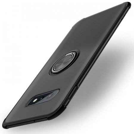 TPU Deksel med magnetisk Ring Grep Galaxy S10e svart