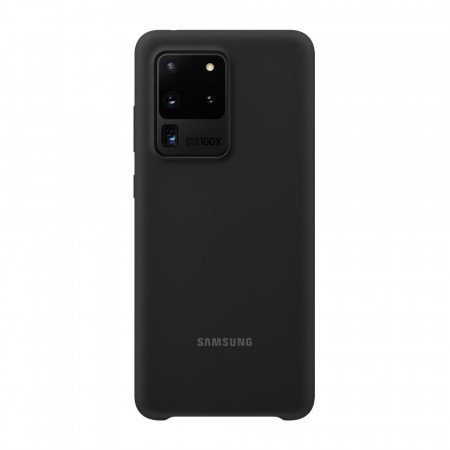 Samsung Galaxy S20 Ultra Silikondeksel - Svart