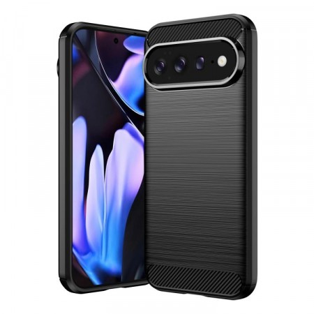 Tech-Flex Deksel karbonfiber Google Pixel 11 Pro XL 5G svart