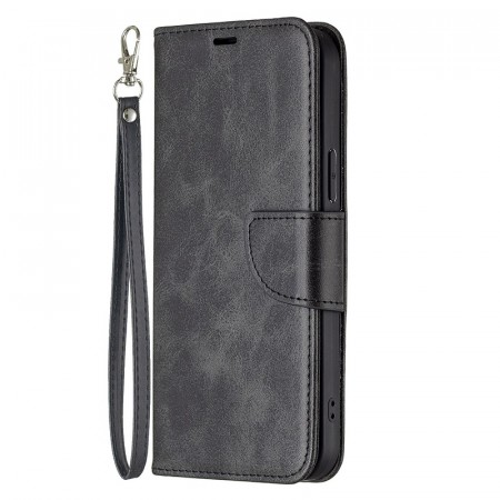Lommebok deksel for iPhone 13 Pro Max svart