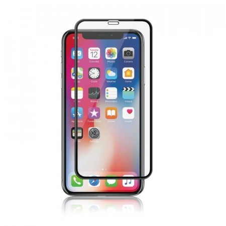 Panzer Premium skjermbeskyttelse Full Fit iPhone XS Max Svart