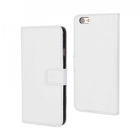 Lommebok deksel for iPhone 6 / 6S hvit