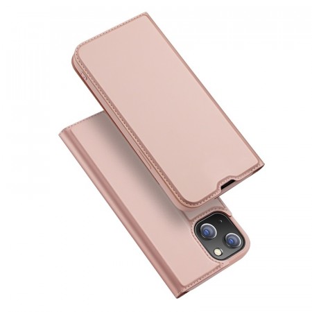 Dux Ducis Skin Pro Series Flip deksel iPhone 13 Mini Roségull