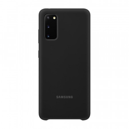 Samsung Galaxy S20 Silikondeksel - Svart