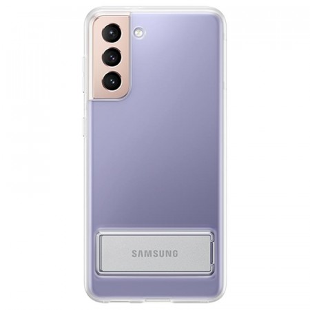 Samsung Galaxy S21+ Clear Standing Cover - Gjennomsiktig