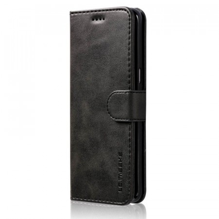 LC.IMEEKE Lommebok deksel for Galaxy S8 Plus svart