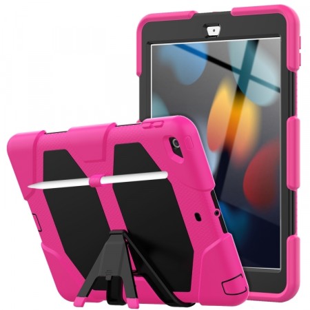 TPU + PC Deksel til iPad 10.2 (2019/2020/2021) - rosa