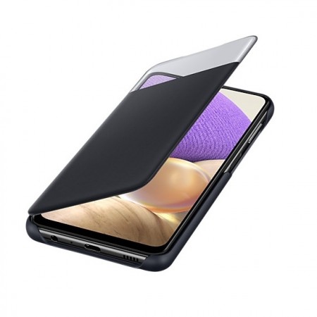 Samsung Galaxy A32 5G View Wallet Cover - Svart
