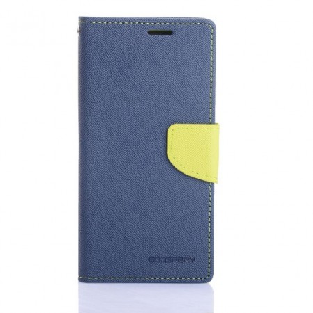 Mercury Goospery Fancy Diary Deksel for LG G7 ThinQ mørk blå/grønn