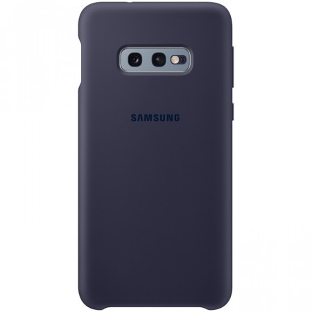 Samsung Galaxy S10e Silikondeksel - mørk blå