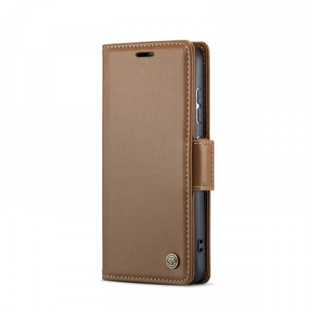 CaseMe Lommebok deksel for Samsung Galaxy S24 5G brun