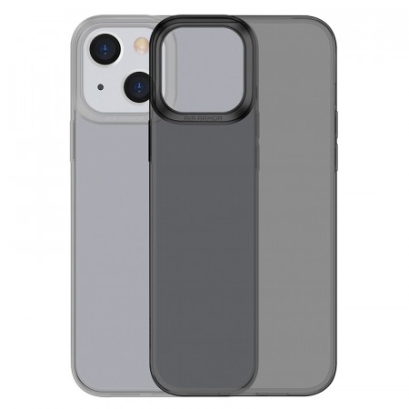 Baseus TPU Deksel for iPhone 13 Svart/Gjennomsiktig
