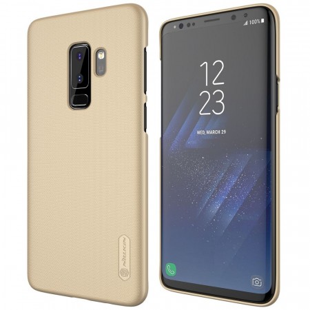 Nillkin Super Frosted Shield Deksel Galaxy S9 plus gull