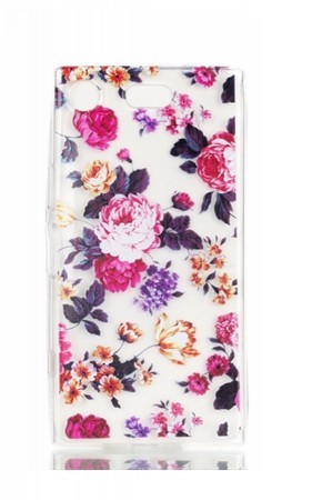 TPU Deksel for Sony Xperia XZ1 Compact - Blomster