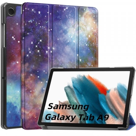 Deksel Tri-Fold Smart Samsung Galaxy Tab A9 - Galakse