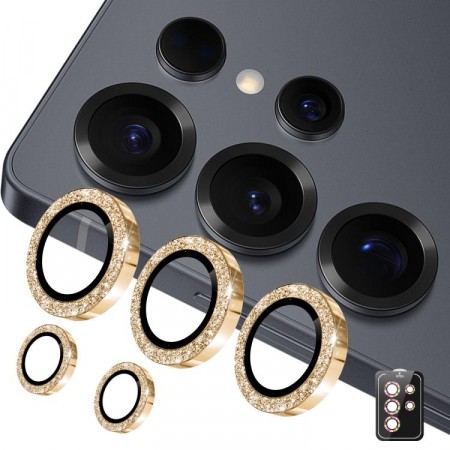 Enkay Hat-Prince glitter Kamera Linser Samsung Galaxy S26 Ultra 5G - Gull