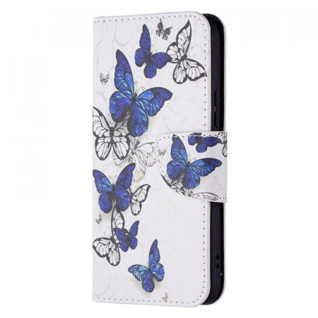 Lommebok deksel til Samsung Galaxy S22 - Butterfly