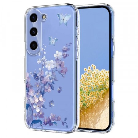 Fashion TPU Deksel for Samsung Galaxy S23 - blomster