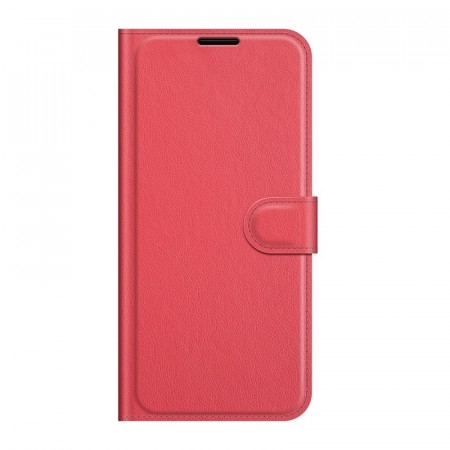 Lommebok deksel for Samsung Galaxy S22 Ultra 5G rød