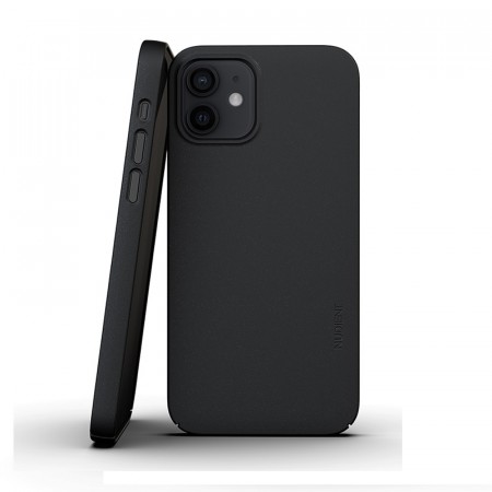 Nudient Thin Case V3 iPhone 12/12 Pro Deksel - Ink Black